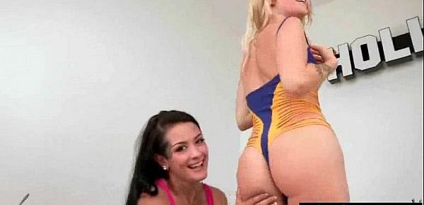  Lesbians (Dani Daniels & Karla Kush & Katrina Jade) Play On Cam With Their Hot Bodies clip-1
